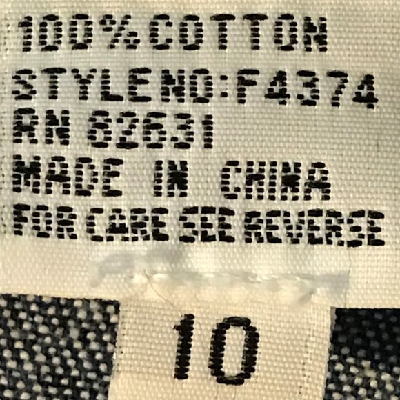 Newport News Jeanology Collection Girl's 10 Blue Button Up Denim Jean Jacket - Picture 6 of 12